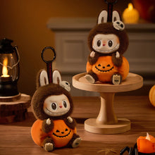 Load image into Gallery viewer, POP MART The Monsters LABUBU Happy Halloween Party Series - Sitting Pumpkin Vinyl Plush Pendant