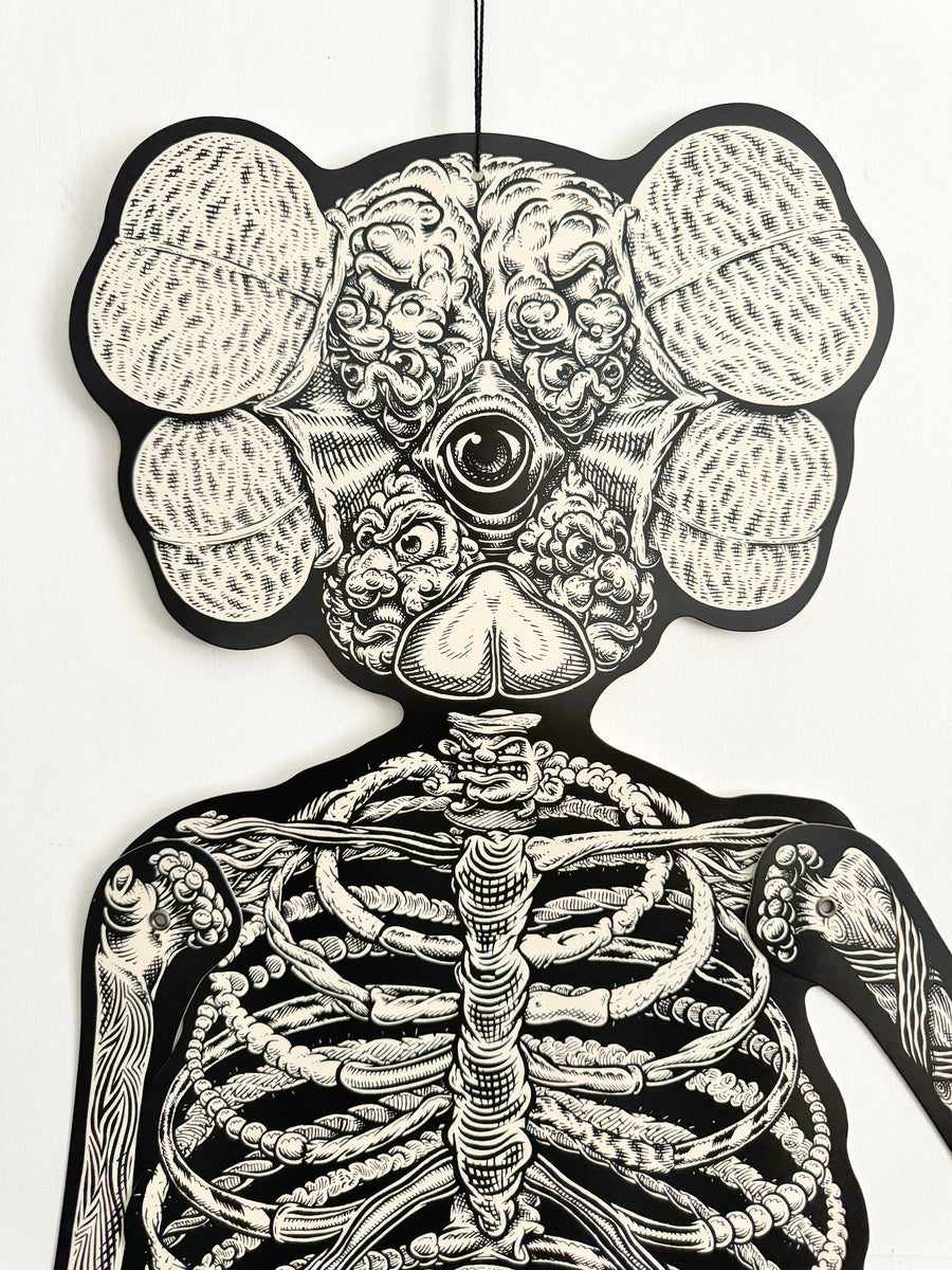KAWS × Mark Dean Veca Companion Skeleton KAWS X Mark Dean Veca Companion Skeleton, 2008 – Designstoresyd