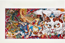 Load image into Gallery viewer, Takashi Murakami signed and numbered limited-edition Australia art gallery of New South Wales ‘Japan Supernatural’ print