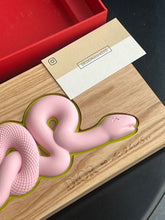 Load image into Gallery viewer, KAWS x Dior pink snake sculpture