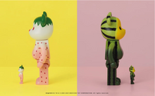 Load image into Gallery viewer, Bearbrick x CLOT Summer Fruits Snow Strawberry and Yellow watermelon 100% & 400% Set