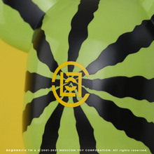 Load image into Gallery viewer, Bearbrick x CLOT Summer Fruits Snow Strawberry and Yellow watermelon 100% & 400% Set