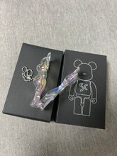 Load image into Gallery viewer, BE@RBRICK 100% Acrylic Display protection Case Keychain magic colour