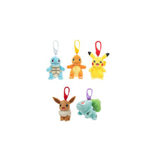 Load image into Gallery viewer, Pokémon plush 3.5-inch keychain
