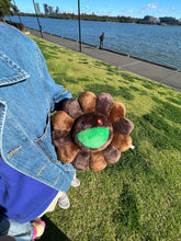 Load image into Gallery viewer, Takashi Murakami Flower Plush Brown/Light Brown kaikai kiki