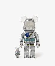 Load image into Gallery viewer, Be@rbrick 100% & 400% Set Project Mercury Astronaut