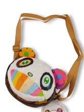 Load image into Gallery viewer, Takashi Murakami Kaikai Kiki Panda Plush Mascot Pochette Shoulder Bag