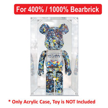Load image into Gallery viewer, BE@RBRICK 400% Acrylic rectangle Display protection Case