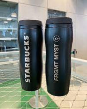 Load image into Gallery viewer, Fragment design x STARBUCKS Curved Stainless Bottle Mat Black FRGMT MYST 335ml