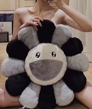 Load image into Gallery viewer, Takashi Murakami Flower Plush grey kaikai kiki