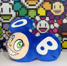 Load image into Gallery viewer, Takashi Murakami Dob face pillow