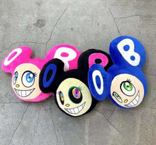 Load image into Gallery viewer, Takashi Murakami Dob face pillow