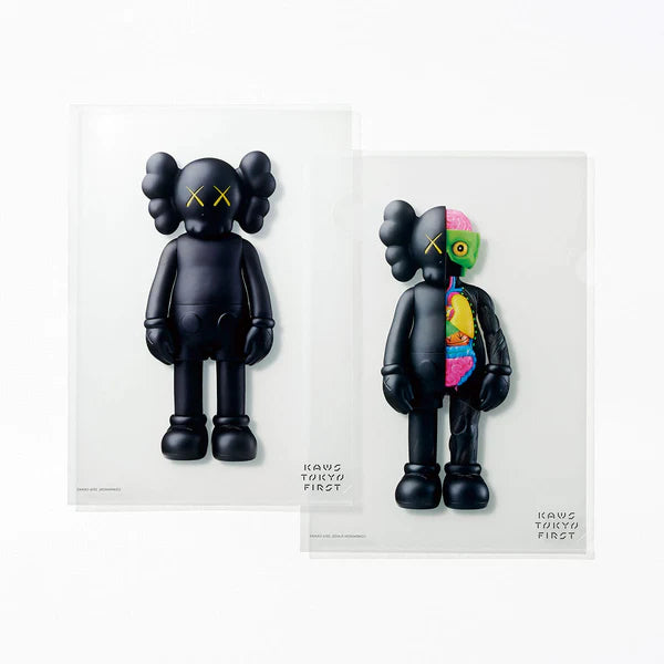 KAWS TOKYO FIRST 限定 クリアファイル A4サイズ 2枚組×3 KAWS TOKYO FIRST Plastic Folder ( 2pcs Set ) [ COMPANION