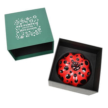 Load image into Gallery viewer, Yayoi Kusama Red Pumpkin Object Paper Weight Naoshima Island Limited Box