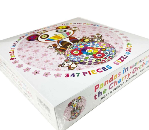 Takashi Murakami Pandas in the Cherry Orchard Jigsaw Puzzle Kaikai Takashi Murakami Pandas in the Cherry Orchard Jigsaw Puzzle Kaikai