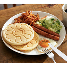 Load image into Gallery viewer, Takashi Murakami x Smart Magazine Flower Pancake Maker yellow handle kaikai kiki