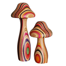 Load image into Gallery viewer, Mushroom Sculpture open edition skateboard recycled