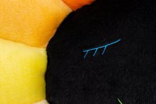 Load image into Gallery viewer, Takashi Murakami Flower Pillow Rainbow Black face - Designstoresyd