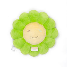 Load image into Gallery viewer, Takashi Murakami Flower Pillow Cushion Green kaikai kiki