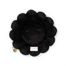 Load image into Gallery viewer, Takashi Murakami Flower Pillow Cushion All Black kaikai kiki