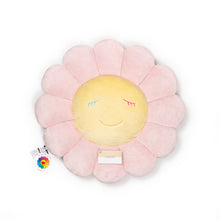Load image into Gallery viewer, Takashi Murakami flower pillow cushion light pink kaikai kiki