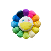 Load image into Gallery viewer, Takashi Murakami Flower Plush Rainbow/Yellow/White kaikai kiki