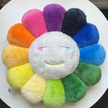 Load image into Gallery viewer, Takashi Murakami Flower Plush Rainbow/Yellow/White kaikai kiki