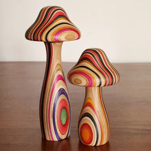 Load image into Gallery viewer, Mushroom Sculpture open edition skateboard recycled