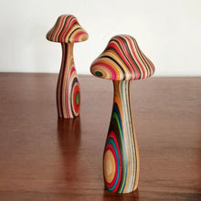 Load image into Gallery viewer, Mushroom Sculpture open edition skateboard recycled