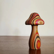 Load image into Gallery viewer, Mushroom Sculpture open edition skateboard recycled