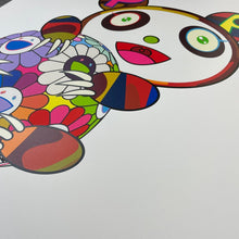Load image into Gallery viewer, TAKASHI MURAKAMI 'A Panda Cub Hugging a Ball of Flowers' SIGNED Silkscreen Print