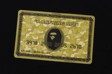 Load image into Gallery viewer, Bape Gold Card Mousepad

