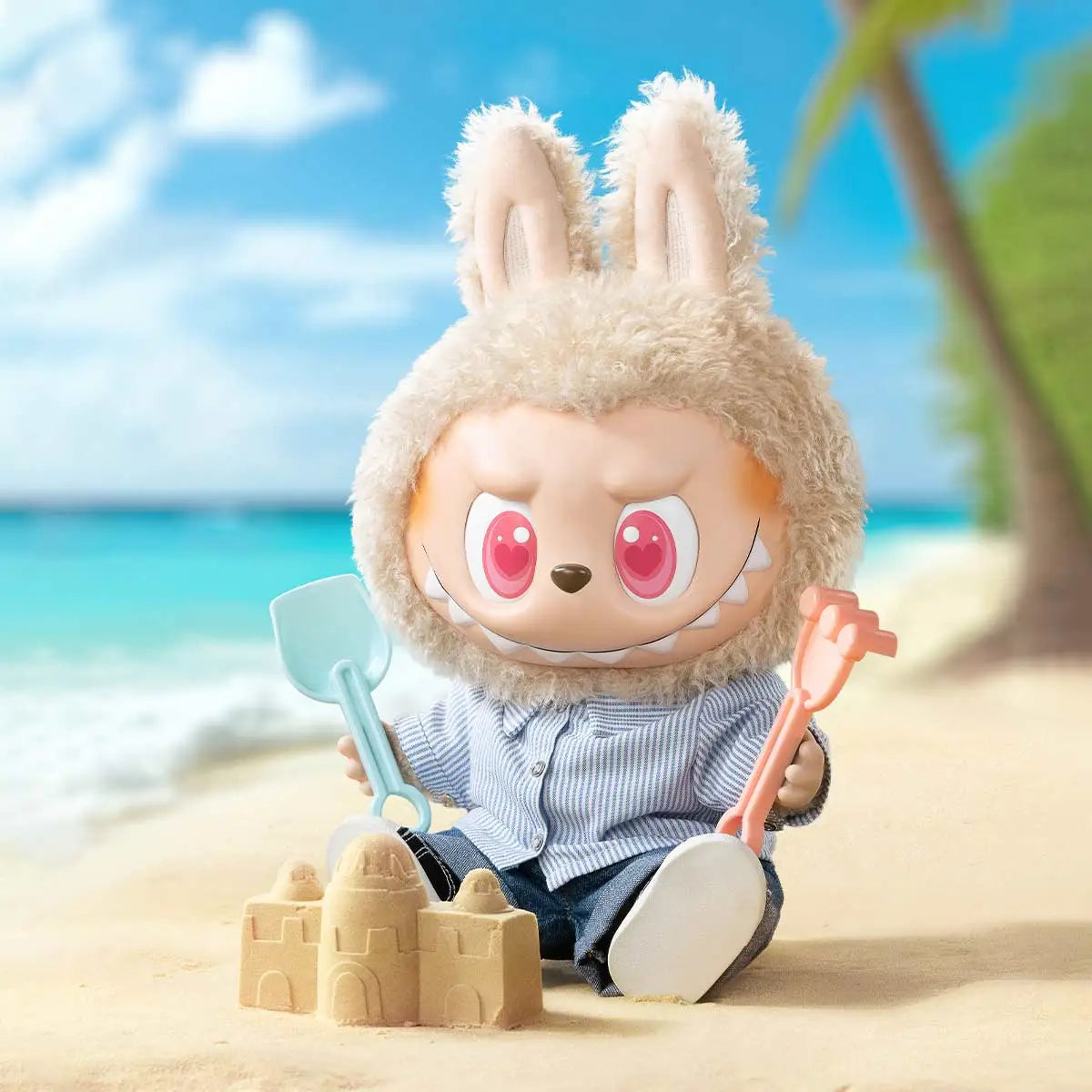 POP MART The Monsters labubu Flip With Me Is A Vinyl Plush Doll