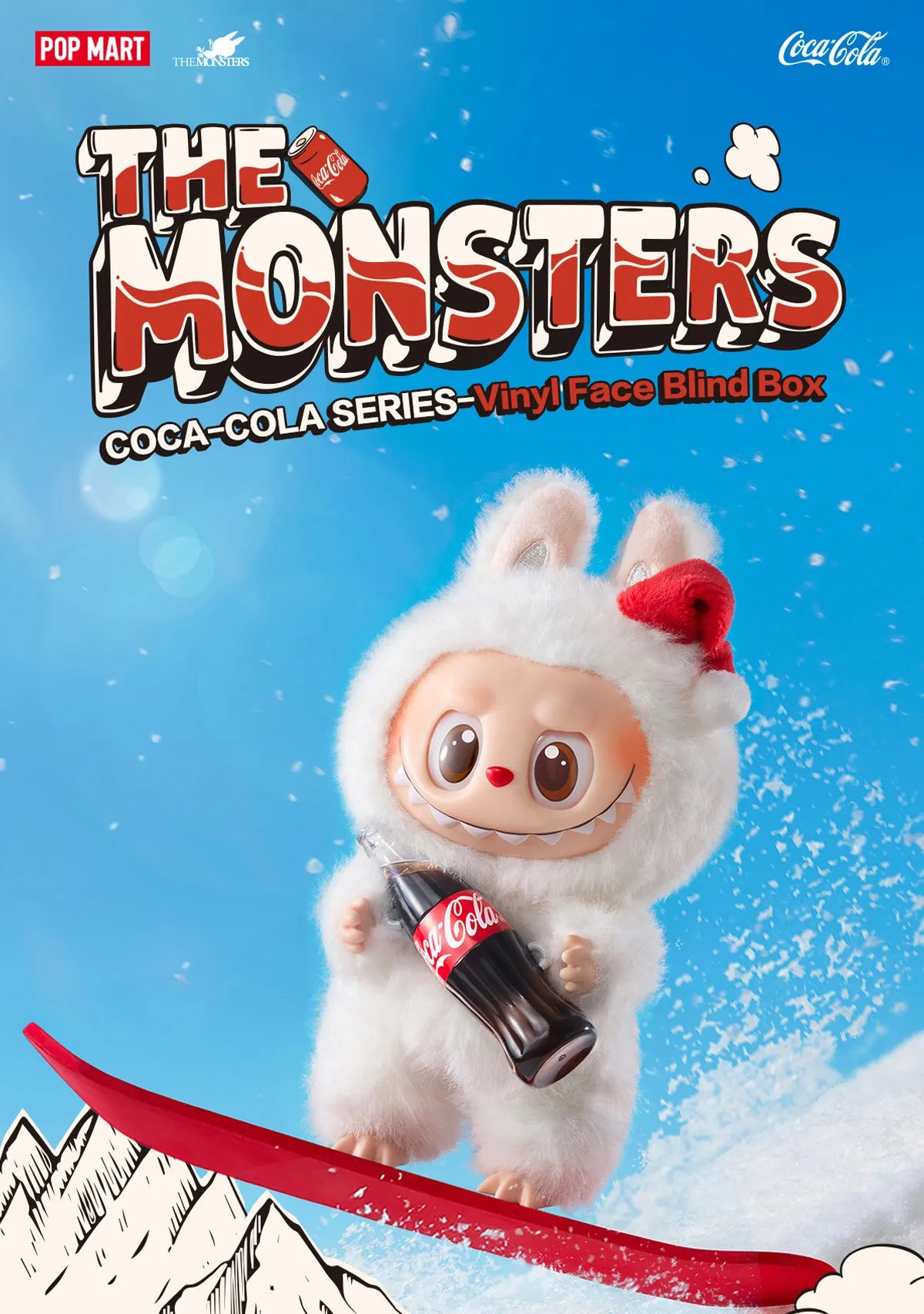 Pop Mart Labubu The Monsters Coca Cola Series Vinyl Face Sealed Pop Mart Labubu The Monsters Coca Cola Series Vinyl Face Sealed