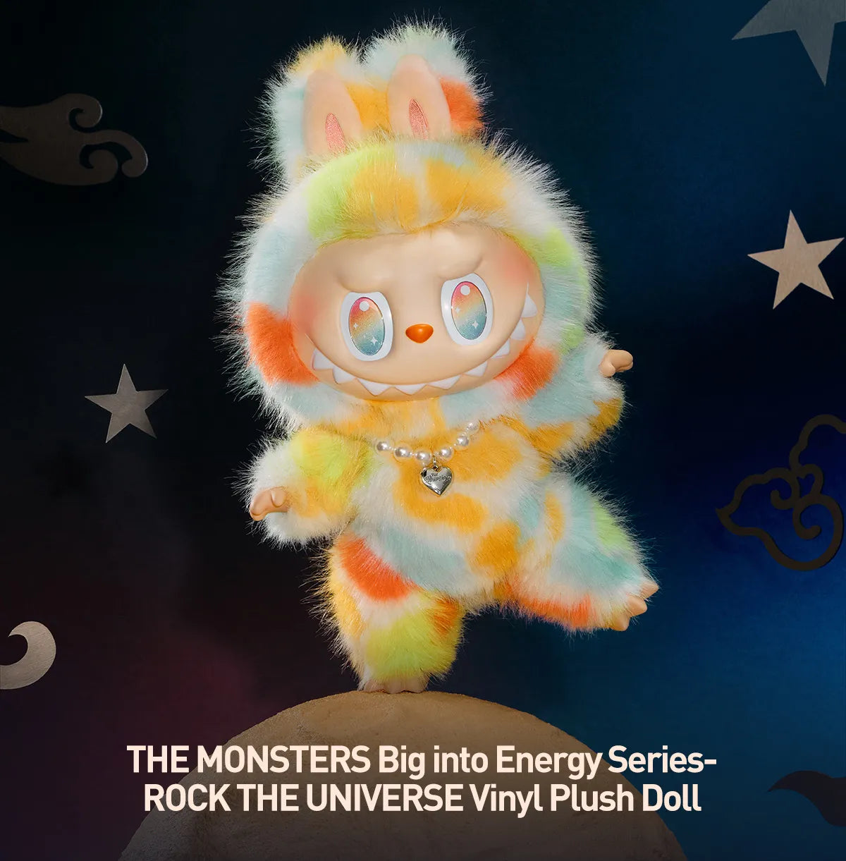 Labubu THE MONSTERS Big into Energy Series-ROCK THE UNIVERSE Vinyl Labubu THE MONSTERS Big into Energy Series-ROCK THE UNIVERSE Vinyl