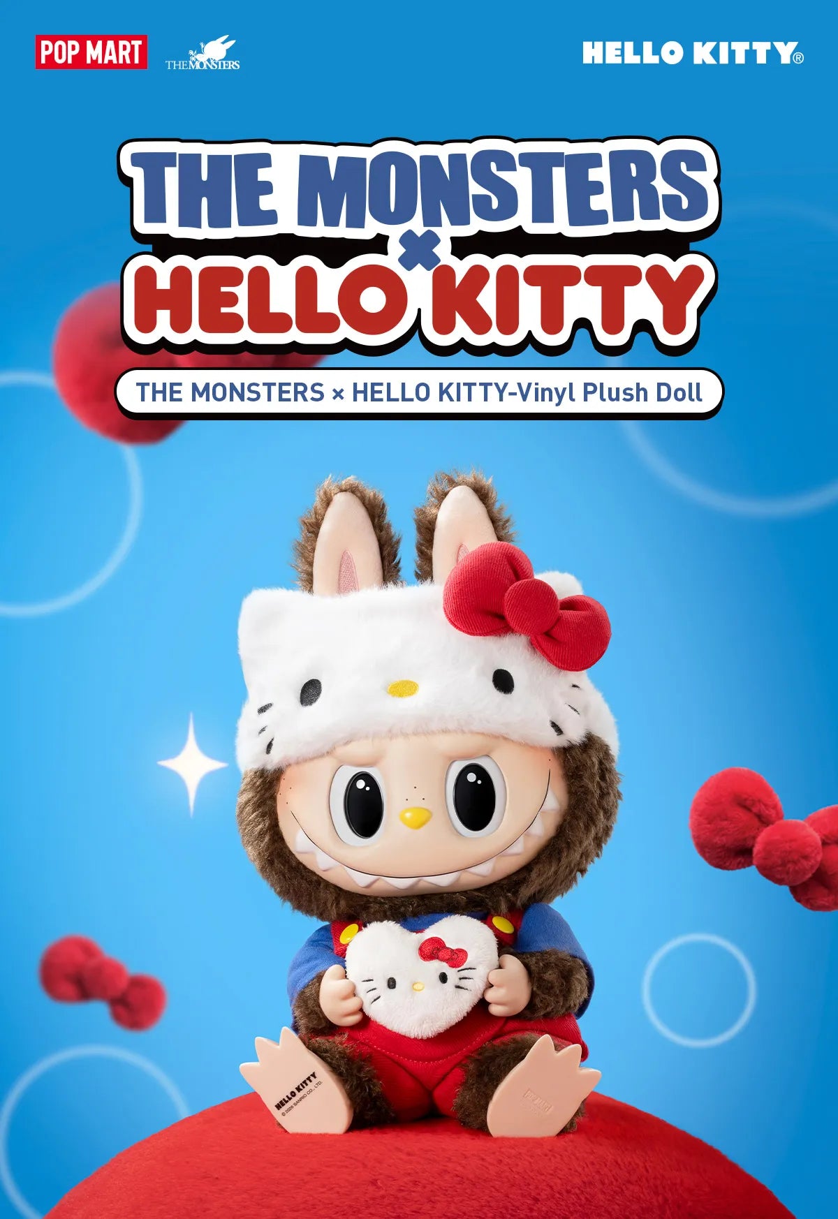 THE MONSTERS × HELLO KITTY - Vinyl Plush Doll – Designstoresyd