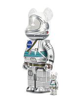 Load image into Gallery viewer, Be@rbrick 100% &amp; 400% Set Project Mercury Astronaut
