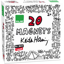 Load image into Gallery viewer, Keith Haring Magnets Set Vilac
