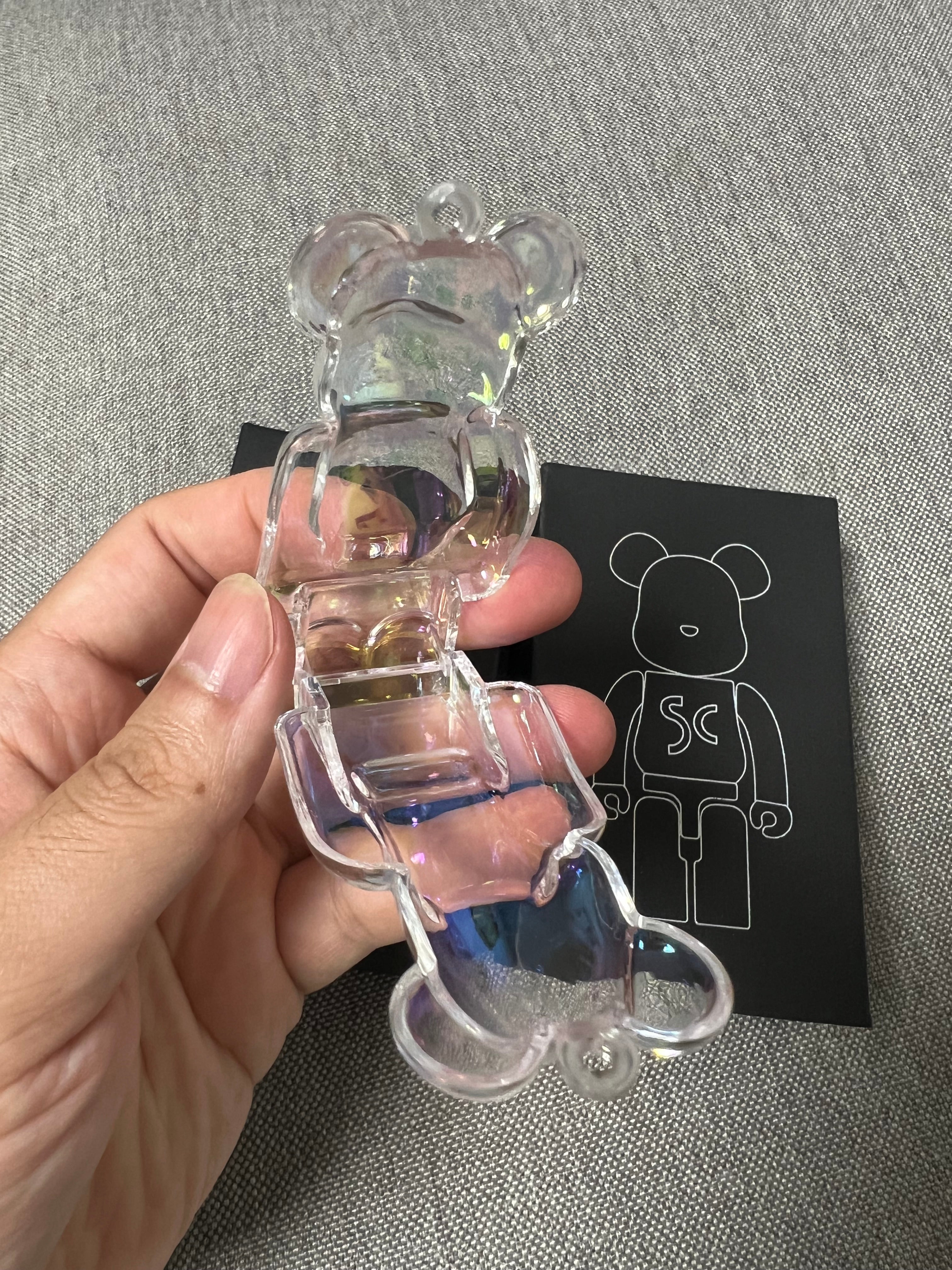 BE@RBRICK 100% Acrylic Display protection Case Keychain magic