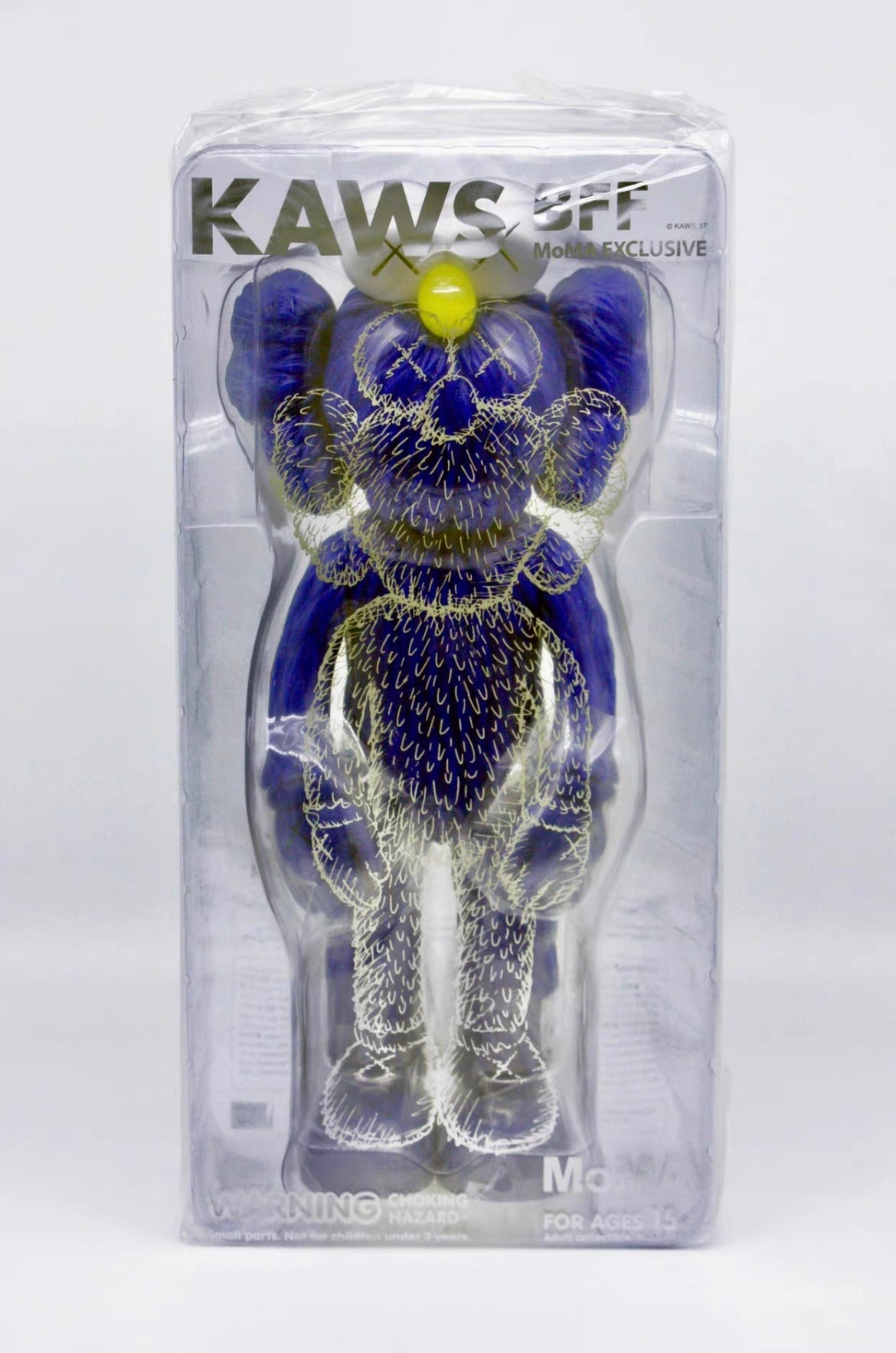 KAWS BFF Open Edition Vinyl Figure Blue MoMa store exclusive