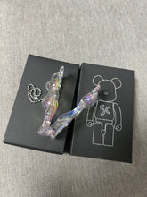 Load image into Gallery viewer, BE@RBRICK 100% Acrylic Display protection Case Keychain magic colour
