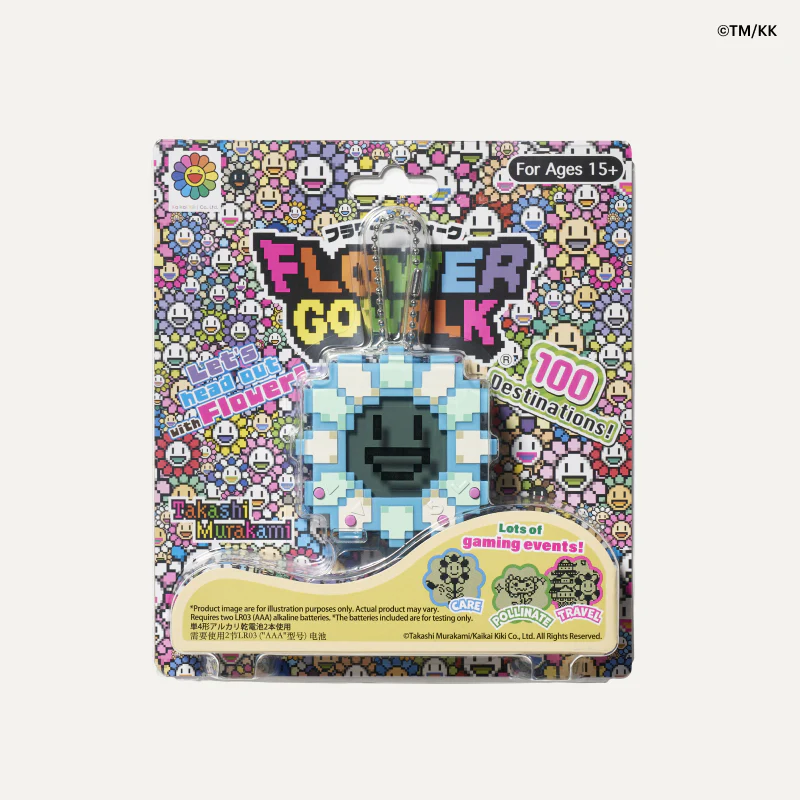 PSL Kaikai Kiki Flower Go Walk Blue White Electronic Toy Takashi