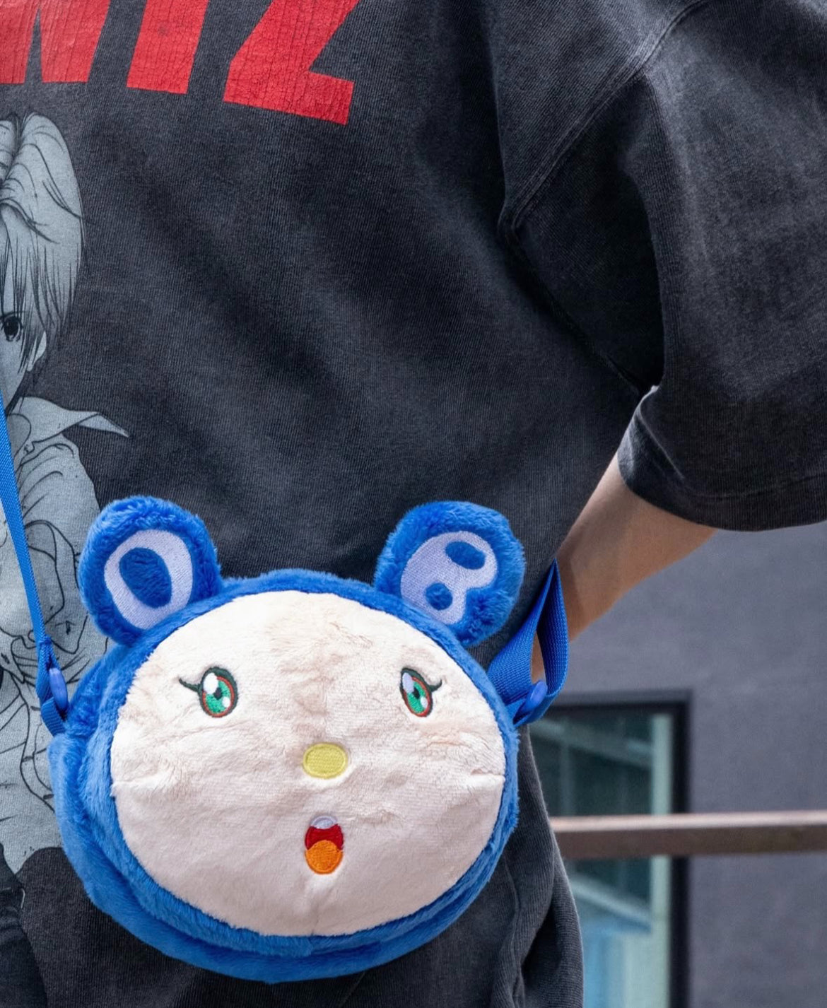 Takashi Murakami Mascot Pochette Panda kaikai kiki Mr.Dob
