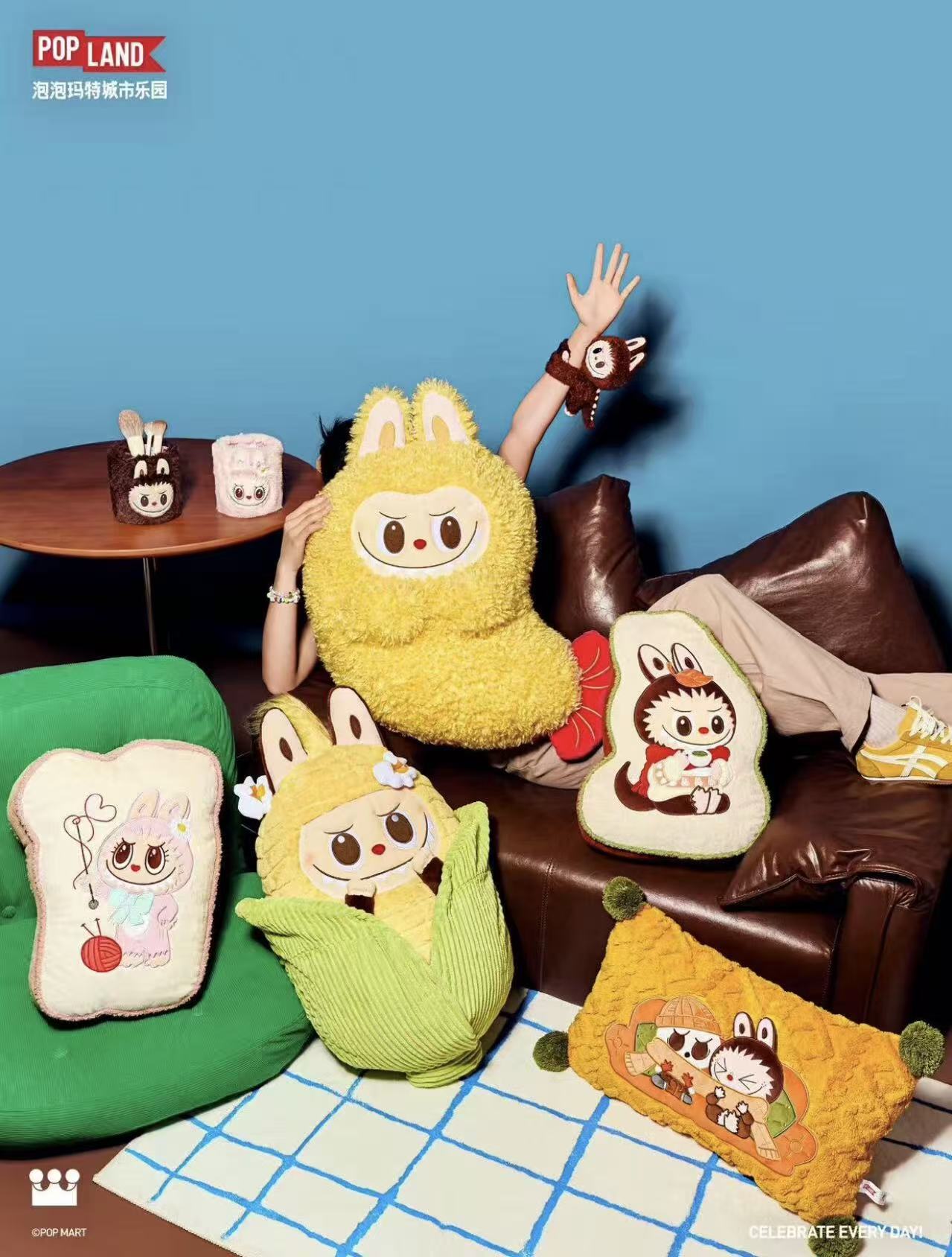 The Monsters Labubu Pop Land Tempura Shrimp Pillow – Designstoresyd