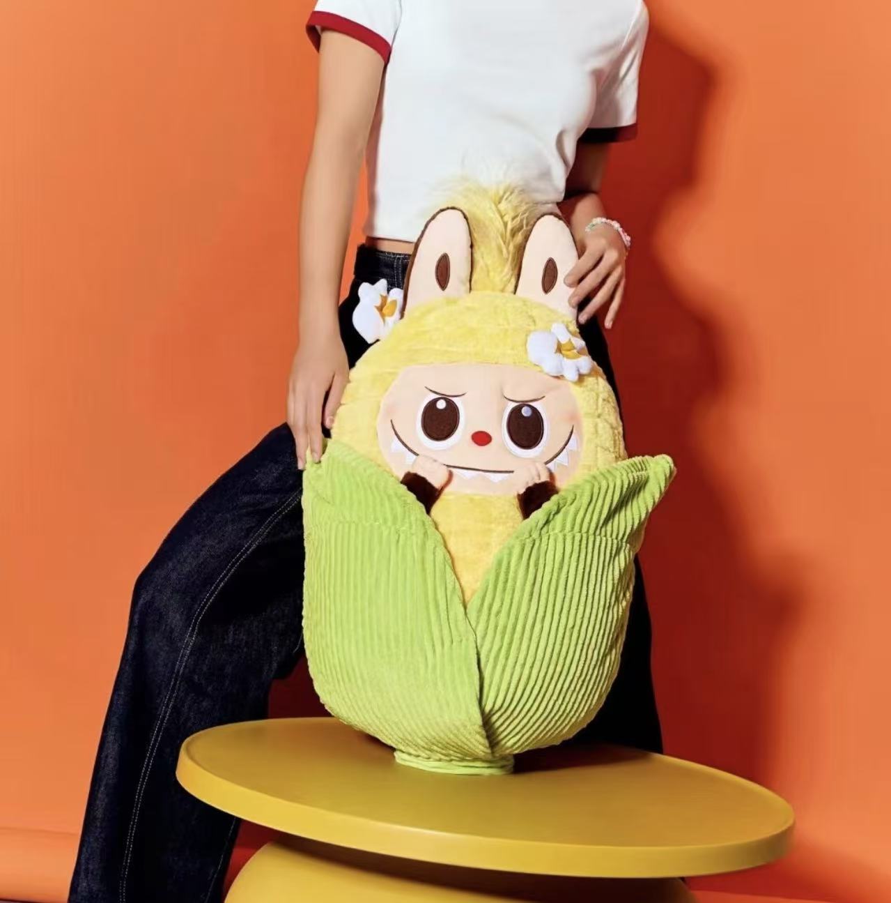 置物 labububaby The Monsters Labubu Pop Land Corn Pillow – Designstoresyd