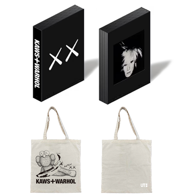 即納】 Tote Cover Artbook Uniqlo x KAWS Bag US - FW23