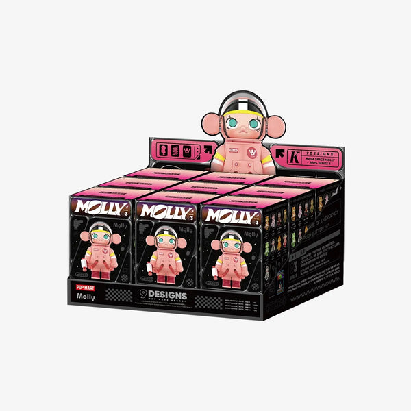 popmart MEGAコレクション 100％ SPACE MOLLY シリーズ MEGA コレクション 100％ SPACE MOLLY シリーズ 2-B【ピース