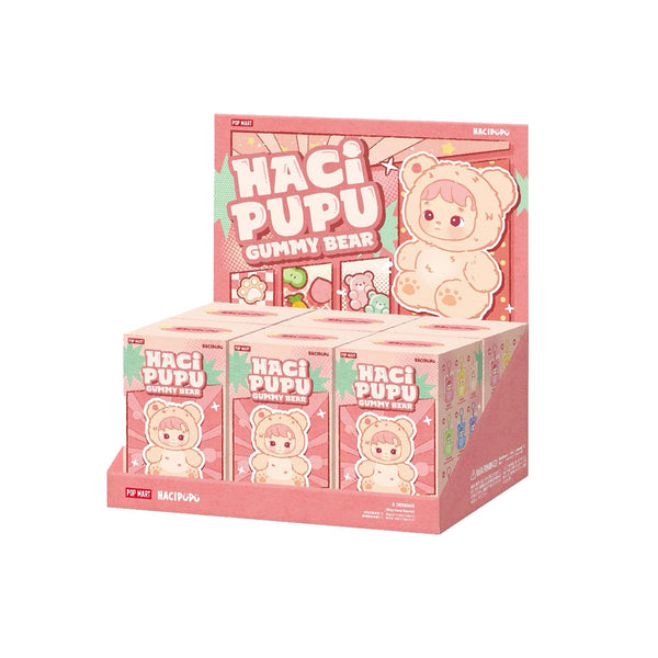Pop Mart Hacipupu Gummy Bear Series Vinyl Plush Pendant Sealed Pop Mart Hacipupu Gummy Bear Series Vinyl Plush Pendant Sealed