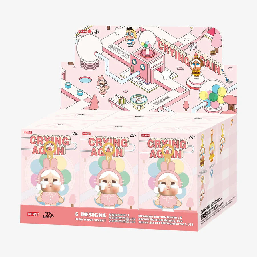 CRYBABY Crying Again POP MART シークレット CRYBABY Crying Again Series Figures | Blind Boxes - POP MART
