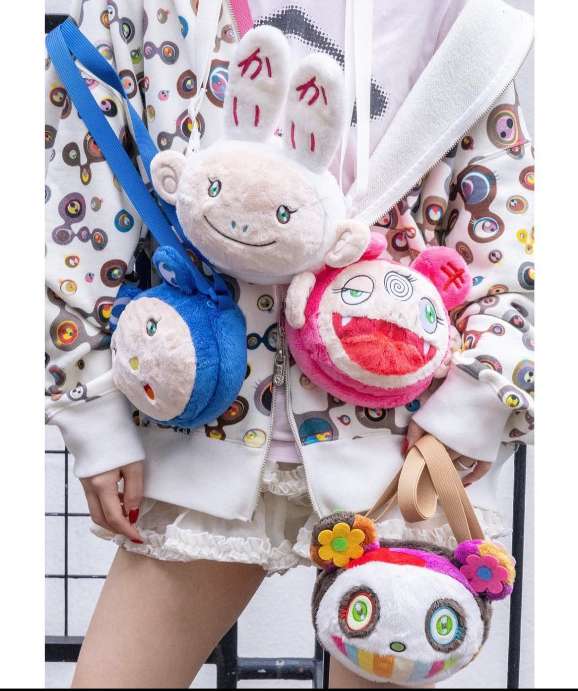 Takashi Murakami Mascot Pochette Panda kaikai kiki Mr.Dob